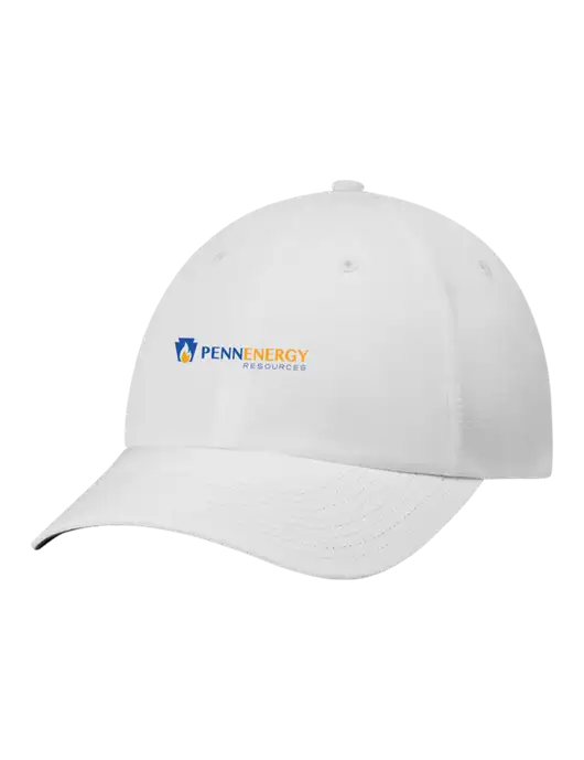 Richardson Relaxed Performance Lite White Cap w/PennEnergy Logo