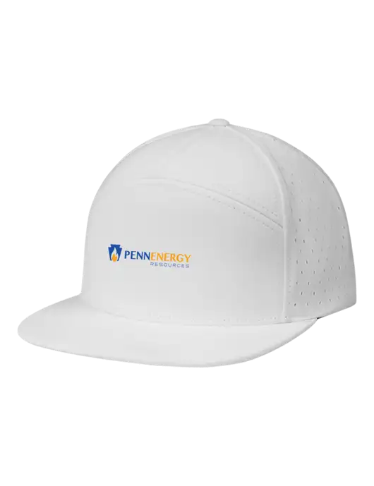 Richardson White Cannon Cap w/PennEnergy Logo