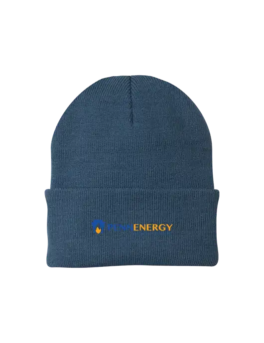 Dark Slate Knit Cap w/PennEnergy Logo