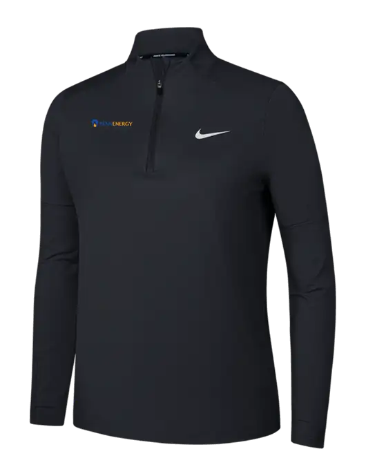 Nike Black Womens Dri-FIT Element 1/2-Zip Pullover w/PennEnergy Logo