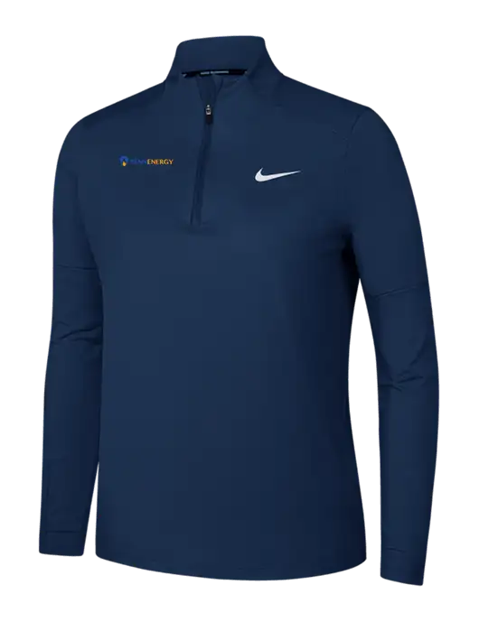 Nike Dark Navy Womens Dri-FIT Element 1/2-Zip Pullover w/PennEnergy Logo