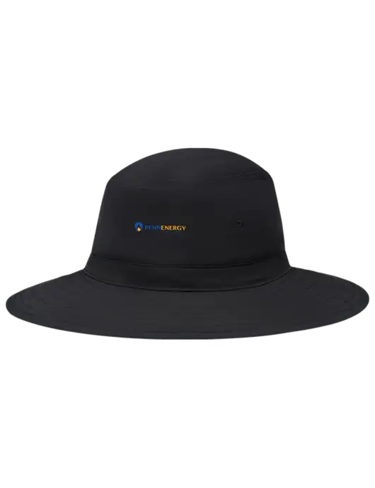 Black Booney Sun Hat w/PennEnergy Logo