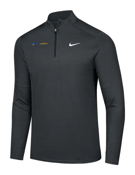 Nike Dark Grey Dri-FIT Element 1/2-Zip Pullover w/PennEnergy Logo