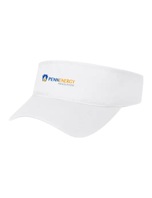 White Cap Visor w/PennEnergy Logo
