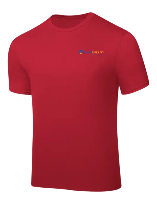 Red PosiCharge Competitor Tee w/PennEnergy Logo