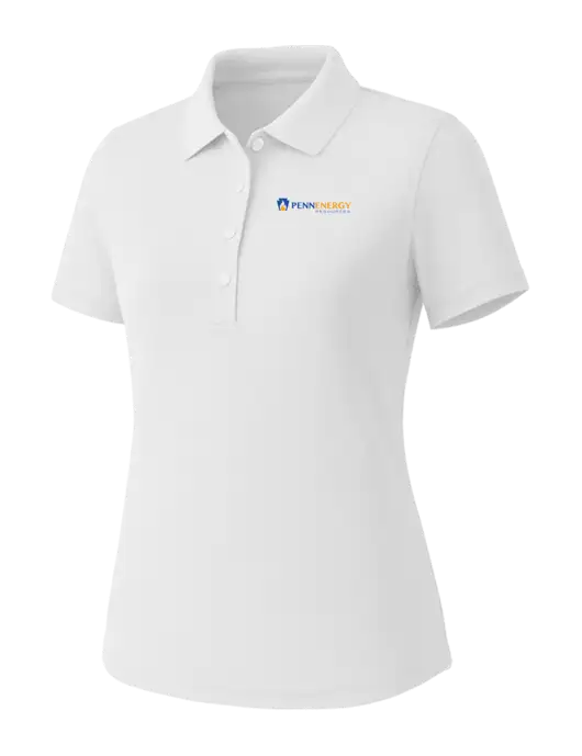 Callaway Womens Core Bright White Performance Polo w/PennEnergy Logo