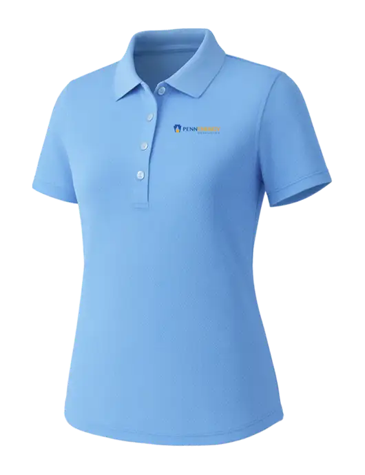 Callaway Womens Core Light Blue Performance Polo w/PennEnergy Logo