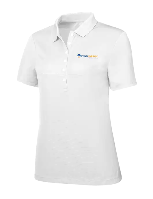 Callaway Womens Ottoman Bright White Polo w/PennEnergy Logo