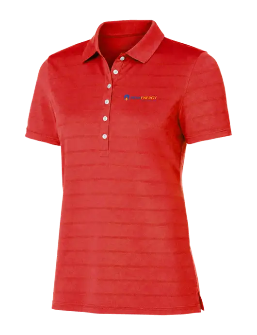 Callaway Womens Red Ventilated Polo w/PennEnergy Logo